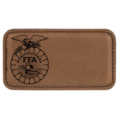 FFA Laserable Leatherette Name Badges Thumbnail