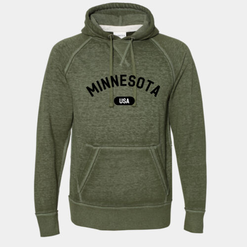 Minnesota Vintage Zen Fleece Hooded Sweatshirt  Thumbnail