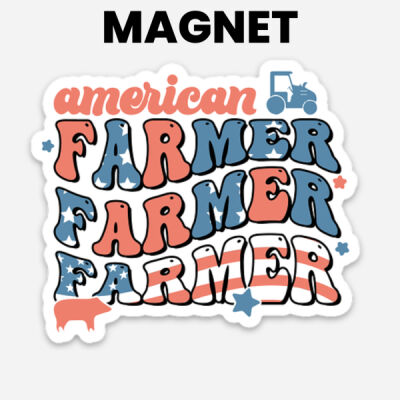 American Farmer Magnet Thumbnail