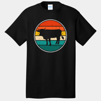 Vintage Cow - Core Cotton Tee Thumbnail